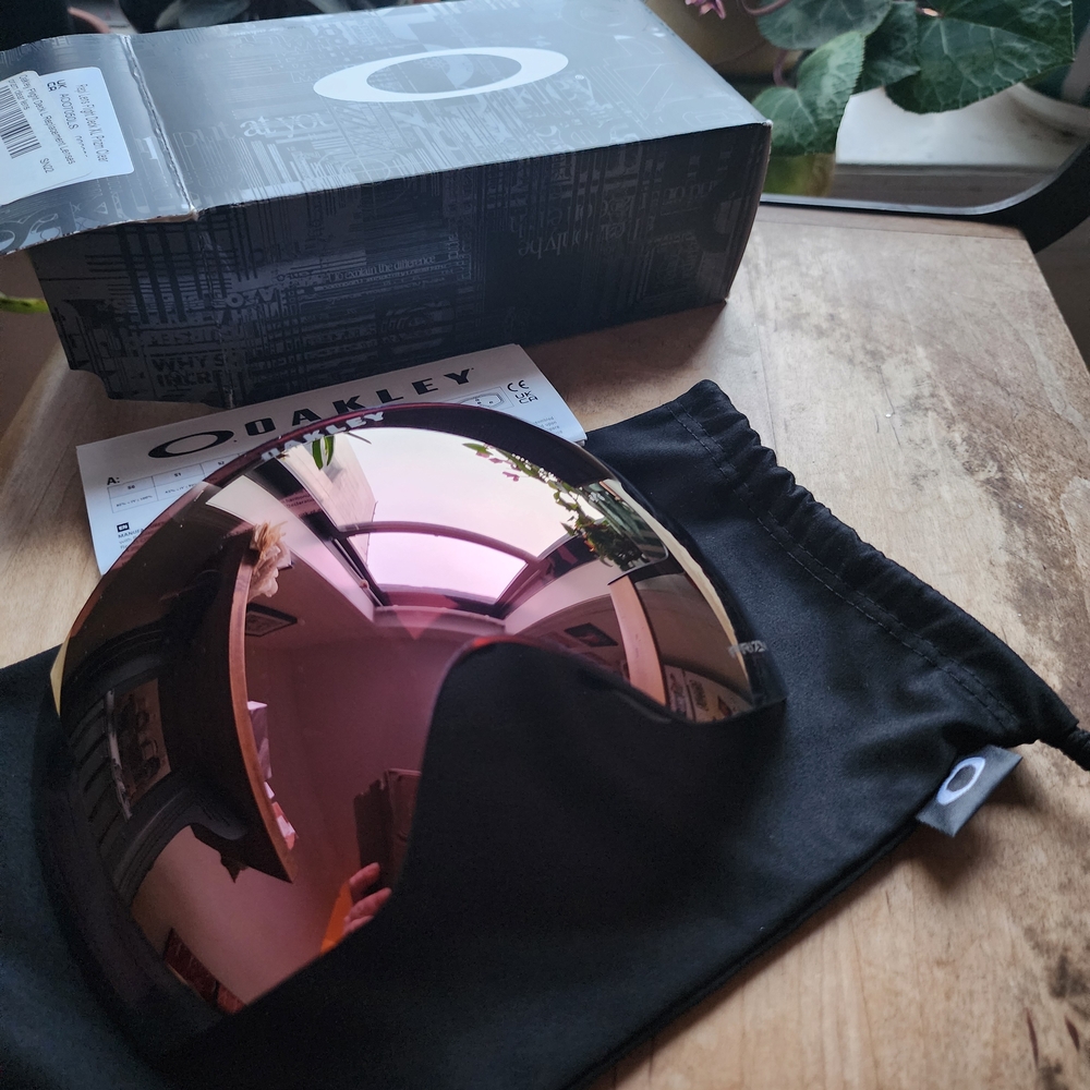 NIB Oakley Replacement Lens Flight Deck L Matte Black Rosw Gold